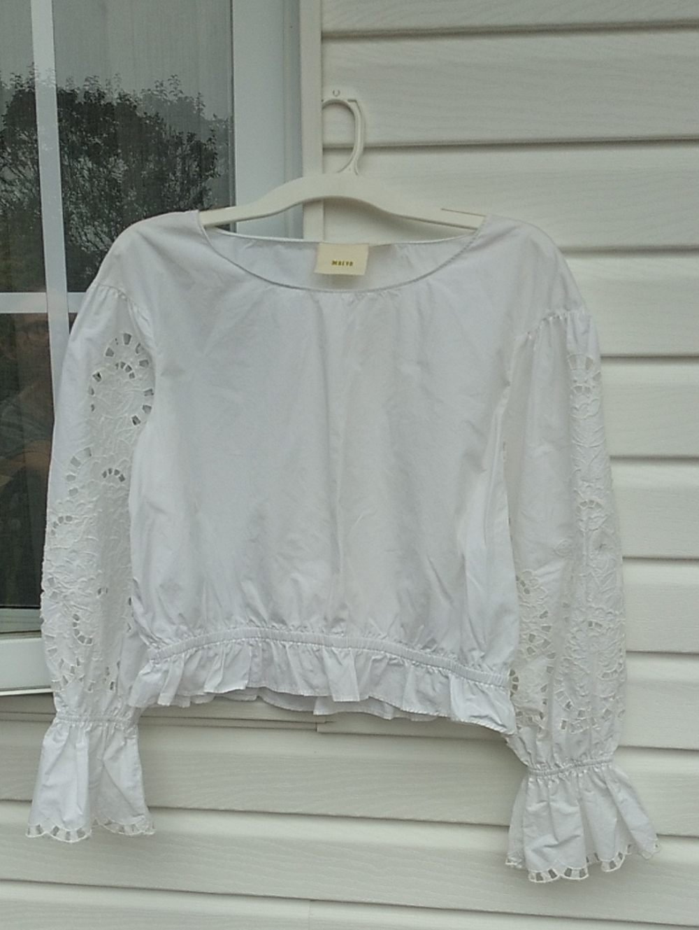 Maeve Anthropologie Eyelet top